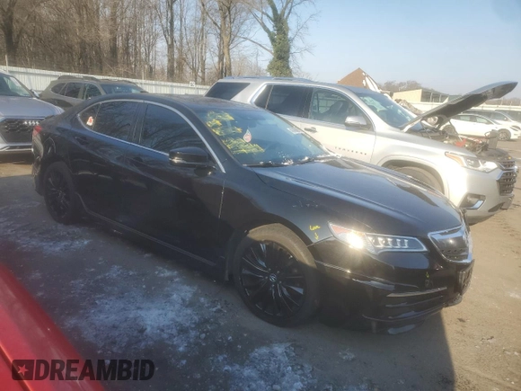 2017 Acura TLX V6 w/Technology Pkg with VIN 19UUB2F51HA001045, listed as a Copart auction lot 42498985 with 99,695 mi miles and Salvage Title. Bid and sale history available at carsss.com. Image 4.