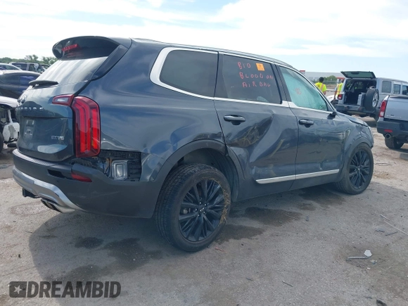 2020 Kia Telluride SX с VIN 5XYP54HC0LG052734, выставлен на аукционе IAAI как лот 42312087 с пробегом Не указан миль и . История ставок и продаж доступна на DreamBid. Изображение 4.