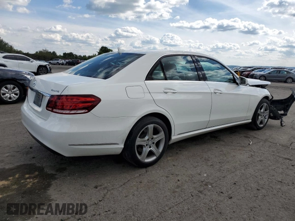 2015 Mercedes-Benz E 350 Luxury with VIN WDDHF8JB6FB100431, listed as a Copart auction lot 56110925 with 106,653 mi miles and Salvage title. Bid and sale history available at DreamBid. Image 3.
