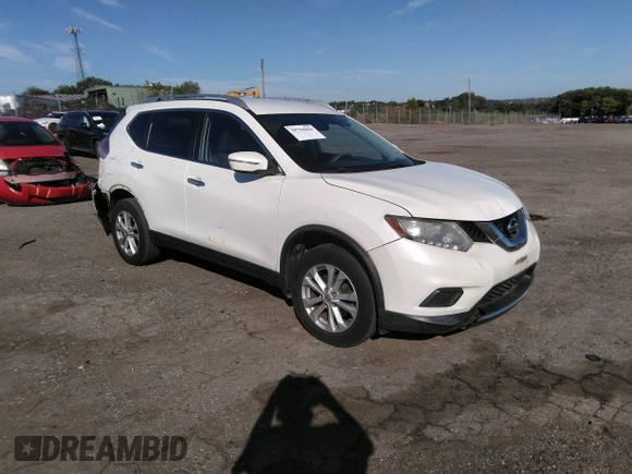 2015 Nissan Rogue S with VIN KNMAT2MV0FP539408, listed as a IAAI auction lot 39758964 with 191,313 mi miles. Bid and sale history available at carsss.com. Image 1.
