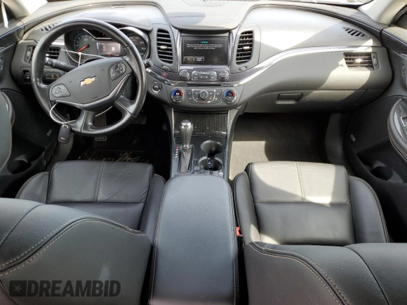 2017 Chevrolet Impala LT with VIN 2G1105S35H9144744, listed as a Copart auction lot 51309035 with 52,728 mi miles and Salvage Title. Bid and sale history available at DreamBid. Image 8.