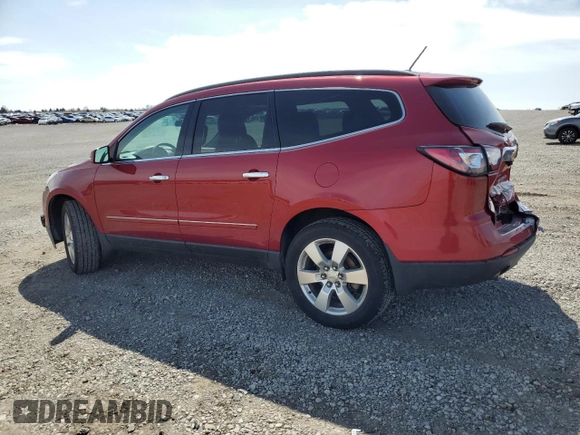 2014 Chevrolet Traverse LTZ z VIN 1GNKVJKD8EJ324323, wystawiony jako Copart lot #51430325 z przebiegiem 141 209 mil mil oraz Szkoda całkowita • Salvage title. Historia ofert i sprzedaży dostępna na DreamBid. Obrazek 2.