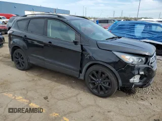 2017 Ford Escape SE with VIN 1FMCU0G98HUE89060, listed as a Copart auction lot 55286815 with 74,957 mi miles and Clean Title. Bid and sale history available at carsss.com. Image 4.