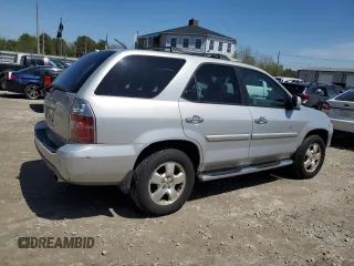 2004 Acura MDX Touring Pkg with VIN 2HNYD18614H557680, listed as a Copart auction lot 53419484 with 0 mi miles and Clean Title. Bid and sale history available at carsss.com. Image 3.