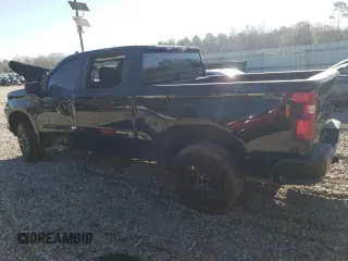2024 Chevrolet Silverado 1500 Custom Trail Boss with VIN 3GCUDCED8RG411528, listed as a Copart auction lot 45971965 with 16,829 mi miles and Salvage Title. Bid and sale history available at carsss.com. Image 2.