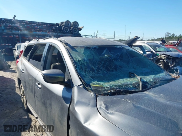 2018 Nissan Pathfinder SV with VIN 5N1DR2MN1JC622756, listed as a IAAI auction lot 40875615 with 127,122 mi miles. Bid and sale history available at carsss.com. Image 6.