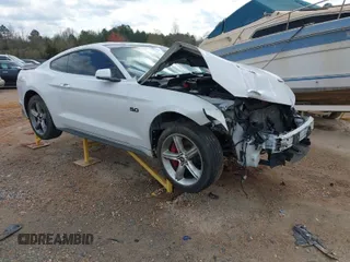 2018 Ford Mustang GT with VIN 1FA6P8CF4J5174569, listed as a IAAI auction lot 41820511 with 78,549 mi miles. Bid and sale history available at carsss.com. Image 1.