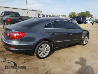 2009 Volkswagen CC Sport with VIN WVWML73C69E551220, listed as a Copart auction lot 72214614 with 84,506 mi miles and Salvage Title. Bid and sale history available at carsss.com. Image 3.