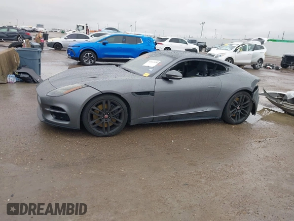 2018 Jaguar F-Type with VIN SAJD51EE4JCK55183, listed as a IAAI auction lot 41532920 with 45,070 mi miles and . Bid and sale history available at DreamBid. Image 14.