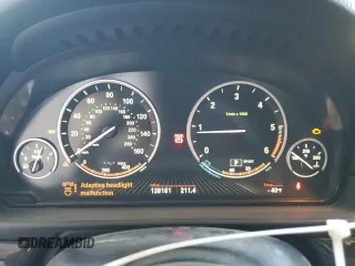 2015 BMW 5 Series 535d xDrive with VIN WBAFV3C50FD686494, listed as a Copart auction lot 45601615 with 128,181 mi miles and Salvage title. Bid and sale history available at DreamBid. Image 9.