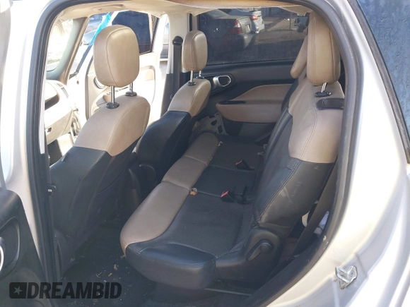 2015 FIAT 500L Lounge with VIN ZFBCFACH8FZ031149, listed as a IAAI auction lot 41780747 with 131,054 mi miles. Bid and sale history available at carsss.com. Image 8.
