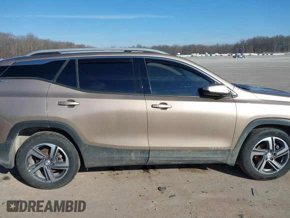 2018 GMC Terrain SLT with VIN 3GKALPEV7JL253429, listed as a IAAI auction lot 41527332 with 118,996 mi miles and . Bid and sale history available at carsss.com. Image 14.