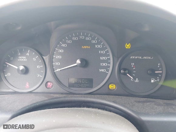 2005 Chevrolet Malibu LS with VIN 1G1ZT52845F275494, listed as a IAAI auction lot 42109970 with 190,460 mi miles. Bid and sale history available at carsss.com. Image 7.