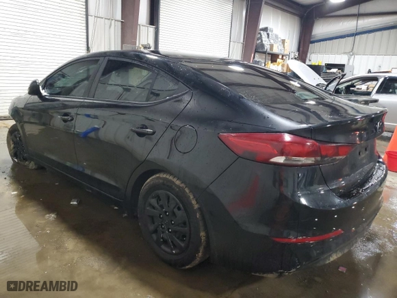 2018 Hyundai Elantra SE with VIN KMHD74LF2JU491052, listed as a Copart auction lot 48025075 with 156,873 mi miles and Salvage Title. Bid and sale history available at carsss.com. Image 2.