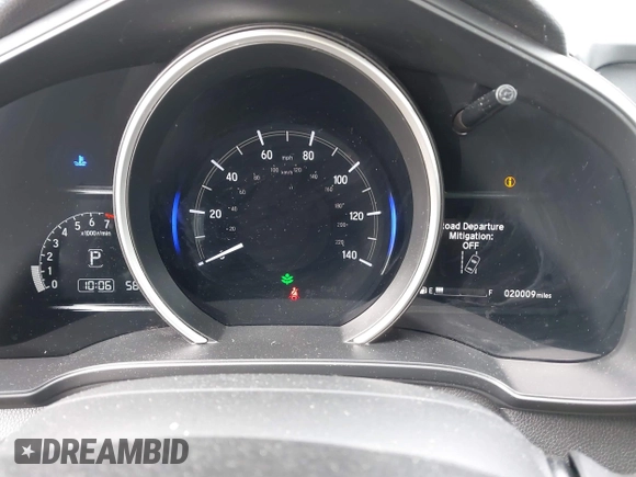 2018 Honda Fit EX-L with VIN 3HGGK5H9XJM705395, listed as a IAAI auction lot 41522426 with 20,009 mi miles. Bid and sale history available at carsss.com. Image 7.