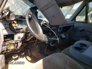 1995 Ford F-250 with VIN 1FTHX26F0SKB43026, listed as a Copart auction lot 74275134 with 0 mi miles and Salvage Title. Bid and sale history available at carsss.com. Image 8.