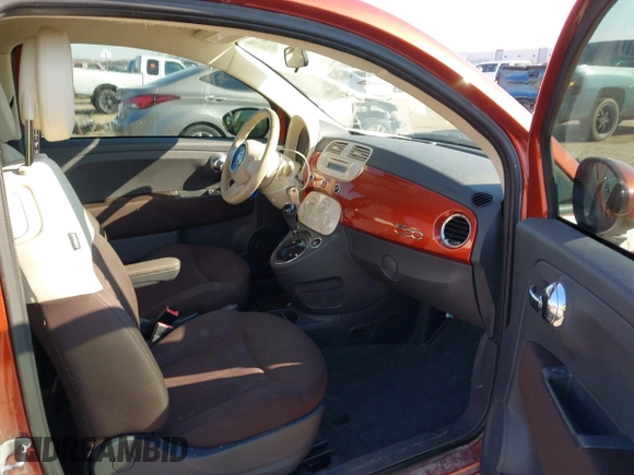 2014 FIAT 500 Pop with VIN 3C3CFFAR8ET169225, listed as a IAAI auction lot 41241741 with 126,860 mi miles. Bid and sale history available at carsss.com. Image 5.