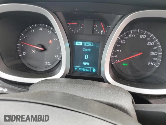 2013 Chevrolet Equinox LT with VIN 2GNFLPE34D6320214, listed as a Copart auction lot 46056045 with 169,800 mi miles and Clean Title. Bid and sale history available at DreamBid. Image 9.