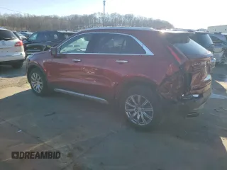 2021 Cadillac XT4 AWD Premium Luxury with VIN 1GYFZDR40MF007346, listed as a Copart auction lot 41662395 with 72,368 mi miles and Salvage Title. Bid and sale history available at carsss.com. Image 2.