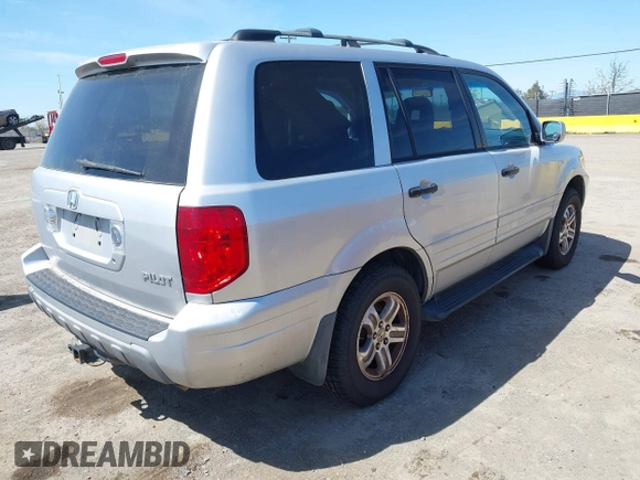 2005 Honda Pilot EX-L with RES with VIN 2HKYF18685H569818, listed as a IAAI auction lot 41948993 with 231,416 mi miles. Bid and sale history available at carsss.com. Image 4.