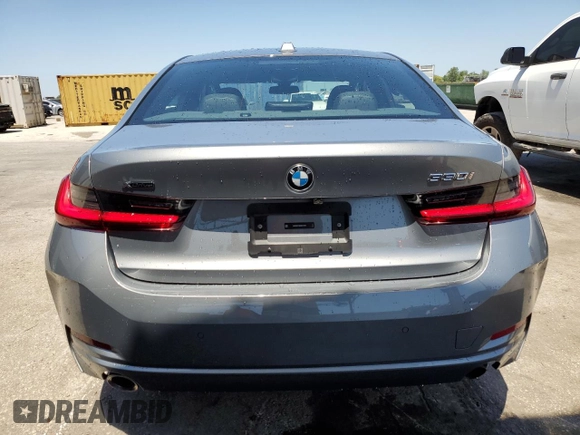 2024 BMW 3 Series 330i xDrive with VIN 3MW89FF08R8E67556, listed as a Copart auction lot 52790735 with 26,308 mi miles and Clean Title. Bid and sale history available at carsss.com. Image 6.