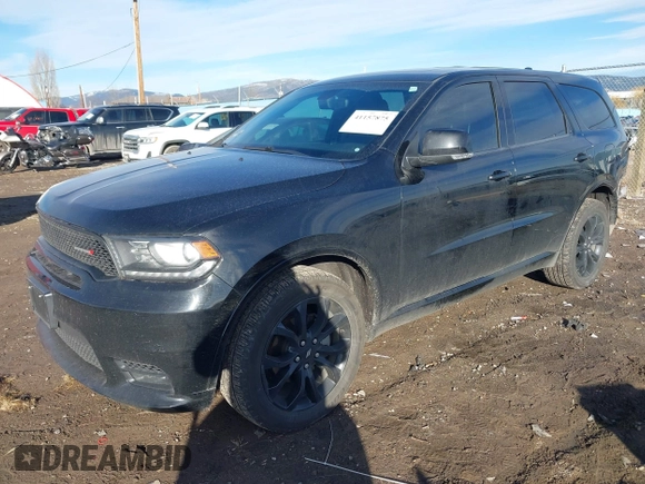 2019 Dodge Durango GT Plus with VIN 1C4RDJDG4KC764623, listed as a IAAI auction lot 41157875 with 62,747 mi miles and . Bid and sale history available at DreamBid. Image 18.