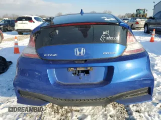 2016 Honda CR-Z LX with VIN JHMZF1D46GS000641, listed as a Copart auction lot 86159654 with 118,309 mi miles and Salvage Title. Bid and sale history available at carsss.com. Image 6.