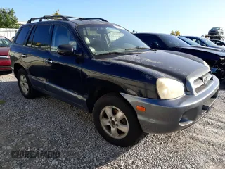 2005 Hyundai Santa Fe GLS with VIN KM8SC73E15U882999, listed as a Copart auction lot 69503144 with 0 mi miles and Salvage Title. Bid and sale history available at carsss.com. Image 4.