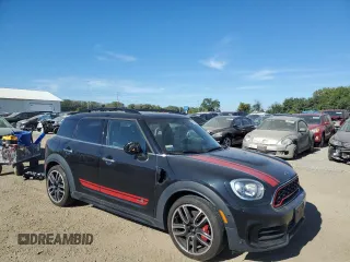 2019 MINI Countryman John Cooper Works with VIN WMZYV9C58K3F03103, listed as a Copart auction lot 72190344 with 23,680 mi miles and Salvage Title. Bid and sale history available at carsss.com. Image 4.
