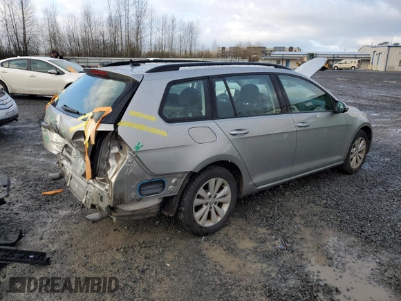 2017 Volkswagen Golf SportWagen S with VIN 3VWU17AUXHM540860, listed as a Copart auction lot 88146865 with 31,931 mi miles and Salvage Title. Bid and sale history available at carsss.com. Image 3.