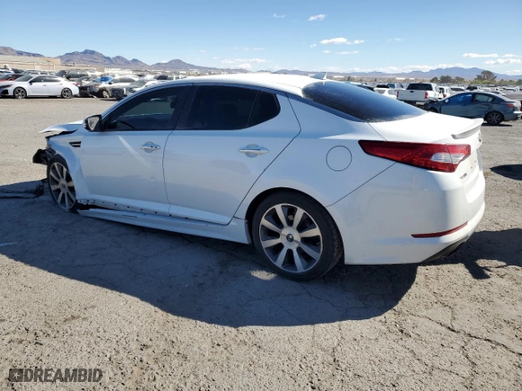 2013 Kia Optima SX with VIN 5XXGR4A64DG148154, listed as a Copart auction lot 49686715 with 233,875 mi miles and Salvage Title. Bid and sale history available at carsss.com. Image 2.