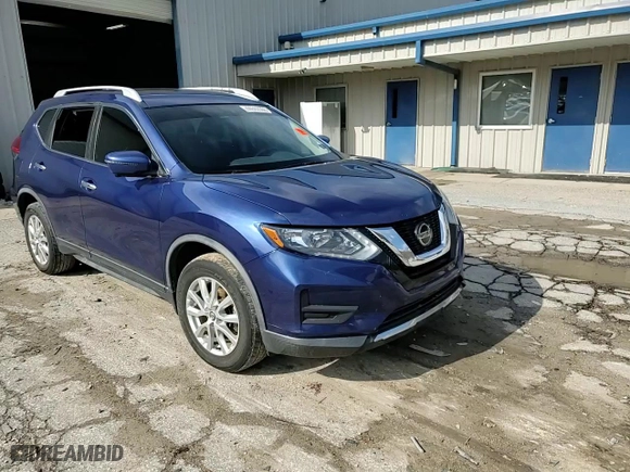 2018 Nissan Rogue SV with VIN KNMAT2MV7JP603159, listed as a Copart auction lot 44502305 with 104,571 mi miles and Salvage Title. Bid and sale history available at carsss.com. Image 11.