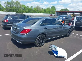 2021 Mercedes-Benz C 300 with VIN W1KWF8DBXMR645829, listed as a IAAI auction lot 42093092 with 25,768 mi miles and . Bid and sale history available at carsss.com. Image 4.