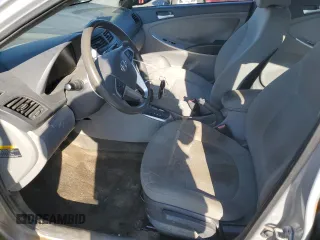 2013 Hyundai Accent GLS with VIN KMHCT4AE4DU440657, listed as a Copart auction lot 52875675 with 370,593 mi miles and Clean Title. Bid and sale history available at carsss.com. Image 7.