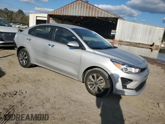2023 Kia Rio S with VIN 3KPA24AD3PE573628, listed as a Copart auction lot 48886565 with 28,236 mi miles and Salvage Title. Bid and sale history available at carsss.com. Image 4.