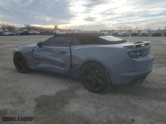 2022 Chevrolet Camaro 2SS with VIN 1G1FH3D78N0100780, listed as a Copart auction lot 84434434 with 25,074 mi miles and Salvage Title. Bid and sale history available at carsss.com. Image 2.