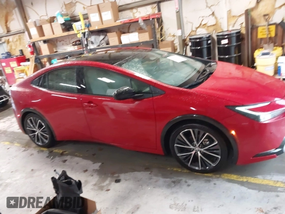 2024 Toyota Prius LE with VIN JTDACAAUXR3039886, listed as a IAAI auction lot 41928633 with 1,468 mi miles and . Bid and sale history available at DreamBid. Image 13.