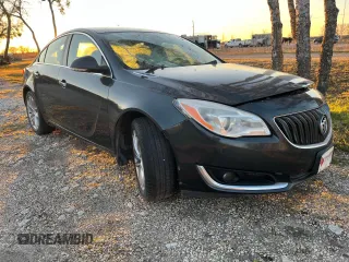2014 Buick Regal Premium I with VIN 2G4GN5EXXE9242581, listed as a Copart auction lot 44601915 with 126,718 mi miles and Clean Title. Bid and sale history available at carsss.com. Image 1.