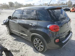 2015 FIAT 500L Urbana Trekking with VIN ZFBCFADH1FZ033792, listed as a Copart auction lot 78864304 with 98,097 mi miles and Salvage Title. Bid and sale history available at carsss.com. Image 2.