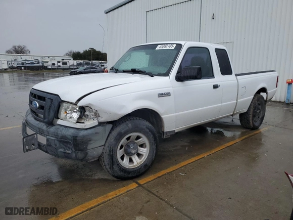 2007 Ford Ranger XL with VIN 1FTYR14D77PA94617, listed as a Copart auction lot 45368105 with 201,253 mi miles and Salvage Title. Bid and sale history available at carsss.com. Image 1.