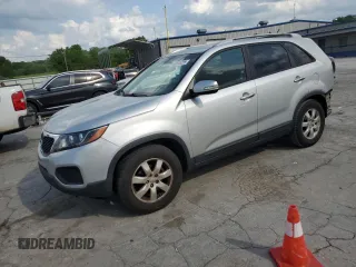 2013 Kia Sorento LX with VIN 5XYKT4A29DG370970, listed as a Copart auction lot 55015255 with 212,424 mi miles and Clean title. Bid and sale history available at DreamBid. Image 1.