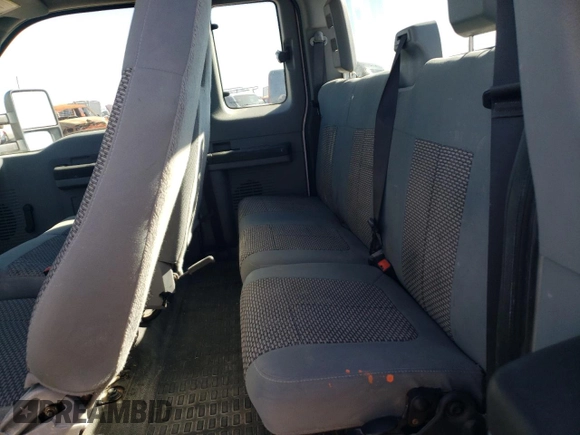 2011 Ford F-250 XL with VIN 1FT7X2A66BEC37719, listed as a Copart auction lot 46399235 with 243,220 mi miles and Salvage title. Bid and sale history available at DreamBid. Image 10.