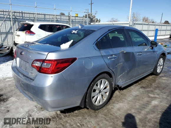 2017 Subaru Legacy Premium with VIN 4S3BNAC66H3007643, listed as a Copart auction lot 39284253 with 52,092 mi miles. Bid and sale history available at carsss.com. Image 3.