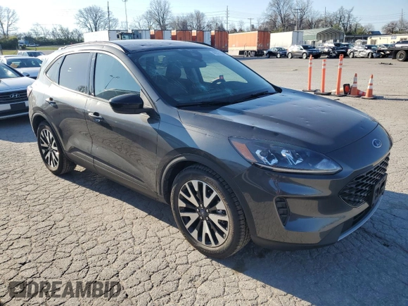 2020 Ford Escape SE Sport Hybrid with VIN 1FMCU0BZ1LUC14713, listed as a Copart auction lot 48521824 with 49,549 mi miles and Salvage Title. Bid and sale history available at carsss.com. Image 4.
