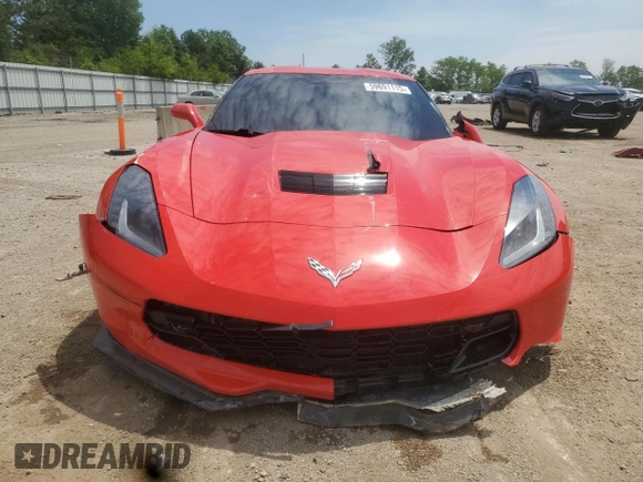 2016 Chevrolet Corvette Z51 3LT с VIN 1G1YM2D79G5112599, выставлен на аукционе Copart как лот 59691115 с пробегом 41 882 миль миль и Списание • Salvage title. История ставок и продаж доступна на DreamBid. Изображение 5.