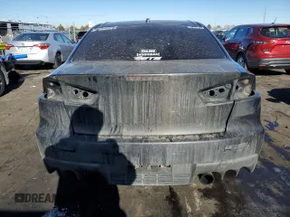 2010 Mitsubishi Lancer Evolution SE with VIN JA32W6FV8AU033981, listed as a Copart auction lot 87676155 with 150,901 mi miles and Salvage Title. Bid and sale history available at carsss.com. Image 6.