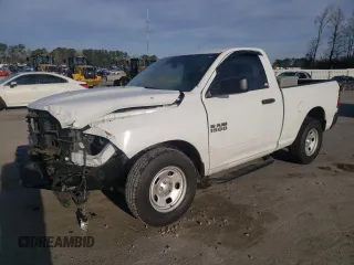 2016 Ram 1500 Express z VIN 3C6JR6AG6GG382217, wystawiony jako Copart lot #46863665 z przebiegiem 73 643 mil mil oraz Szkoda całkowita • Salvage title. Historia ofert i sprzedaży dostępna na DreamBid. Obrazek 1.