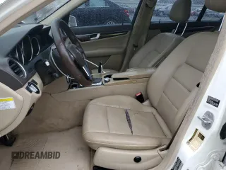 2013 Mercedes-Benz C 250 Sport with VIN WDDGF4HB6DR272568, listed as a Copart auction lot 80658394 with 131,457 mi miles and Salvage Title. Bid and sale history available at DreamBid. Image 7.