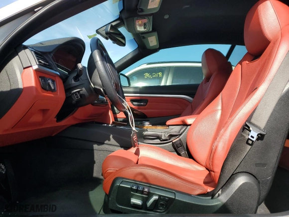 2016 BMW 4 Series 428i xDrive with VIN WBA3T1C52GP822072, listed as a Copart auction lot 87244184 with 80,946 mi miles and Salvage Title. Bid and sale history available at carsss.com. Image 7.