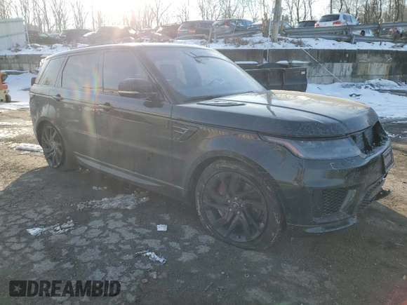 2018 Land Rover Range Rover Sport with VIN SALWR2RE9JA812122, listed as a Copart auction lot 86741334 with Not Provided miles and Salvage Title. Bid and sale history available at carsss.com. Image 4.